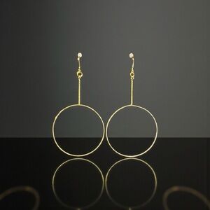 Elegant Gold Hoop Earrings